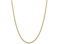 FJC Finejewelers 20 Inch 14k Yellow Gold 2.5mm Handmade Regular Rope Chain Necklace