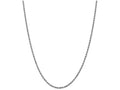 FJC Finejewelers 30 Inch 14k White Gold 2.5mm bright-cut Rope Chain Necklace