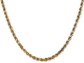 FJC Finejewelers 18 Inch 14k Yellow Gold 3.5mm bright-cut Rope With Lobster Clasp Chain Necklace