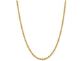 FJC Finejewelers 18 Inch 14k Yellow Gold 4mm Handmade Regular Rope Chain Necklace