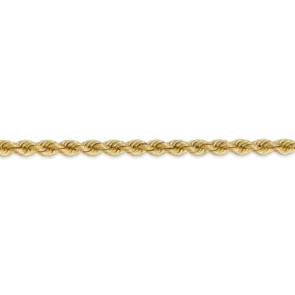 FJC Finejewelers 22 Inch 14k 4mm Handmade Regular Rope Chain Necklace