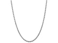 FJC Finejewelers 30 Inch 14k White Gold 4mm bright-cut Rope Chain Necklace