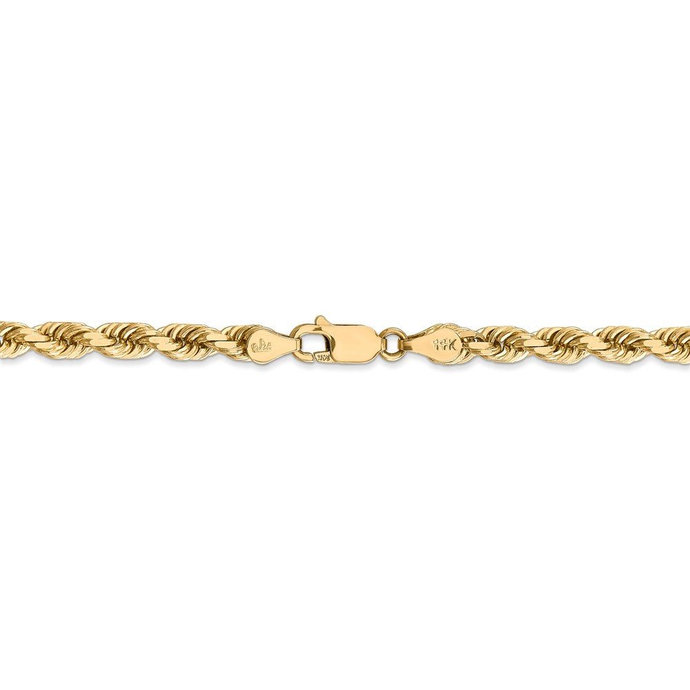 FJC Finejewelers 30 Inch 14k 5mm bright-cut Rope With Lobster Clasp Chain Necklace