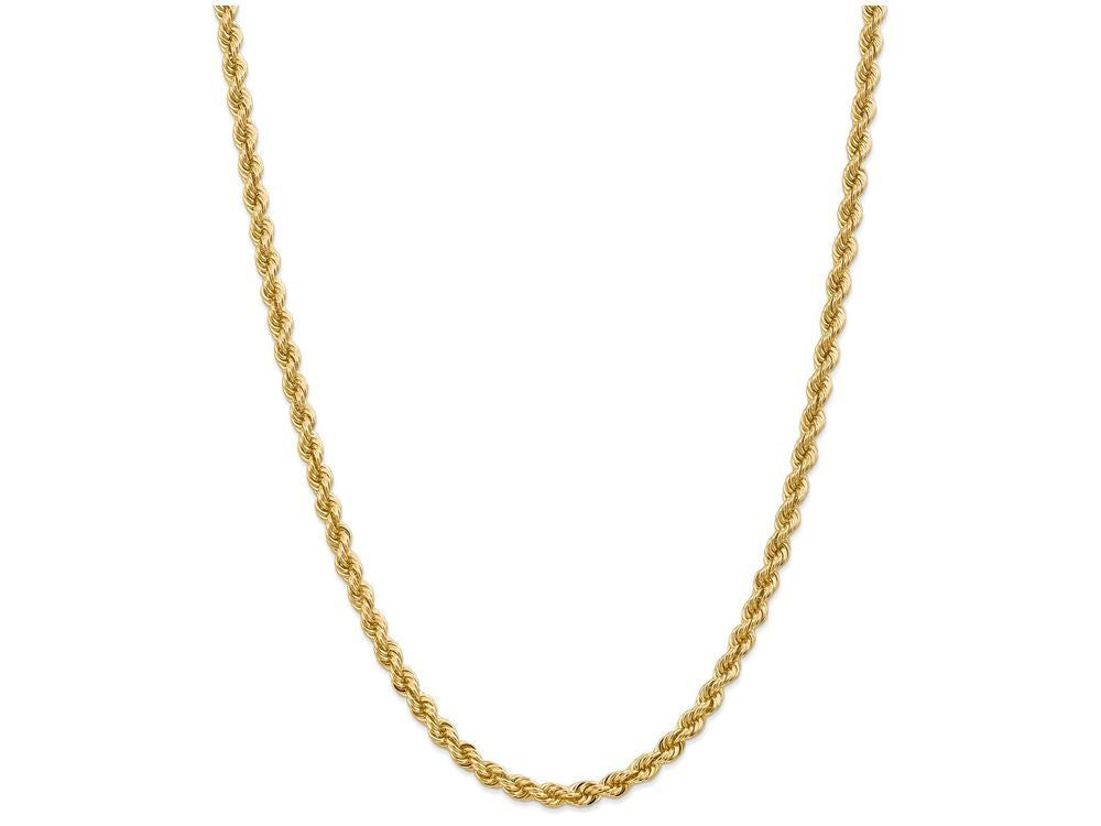 FJC Finejewelers 30 Inch 14k 5mm Handmade Regular Rope Chain Necklace