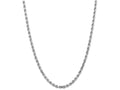 FJC Finejewelers 22 Inch 14k White Gold 5mm bright-cut Rope Chain Necklace