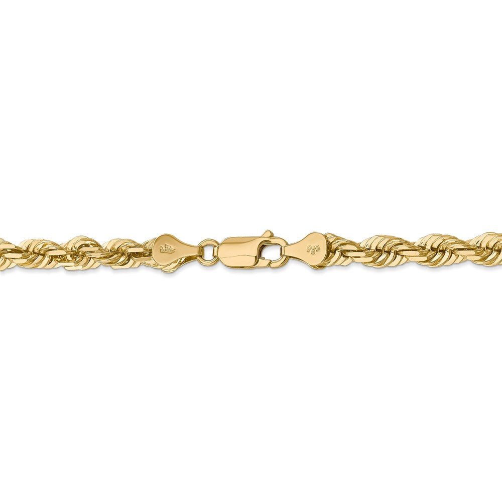 FJC Finejewelers 18 Inch 14k 5.5mm bright-cut Rope With Lobster Clasp Chain Necklace