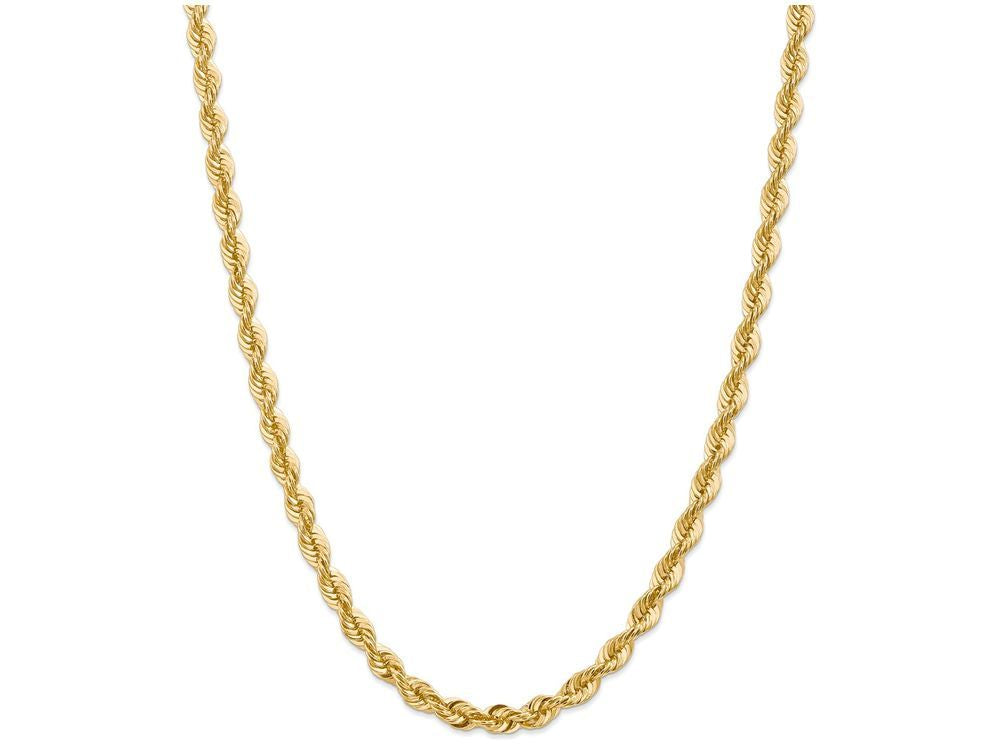 FJC Finejewelers 22 Inch 14k 6mm Handmade Regular Rope Chain Necklace