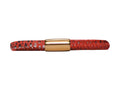 Endless Jewelry - Jennifer Lopez Collection Red Reptile, 18cm/7.0inch Single Leather Bracelet Gold Finish