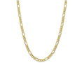 FJC Finejewelers 7 Inch 10k 6.6mm Semi-solid Figaro Chain Bracelet