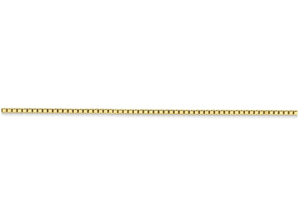 FJC Finejewelers 9 Inch 10k 1.25mm Box Chain Ankle Bracelet (Smaller Ankles)