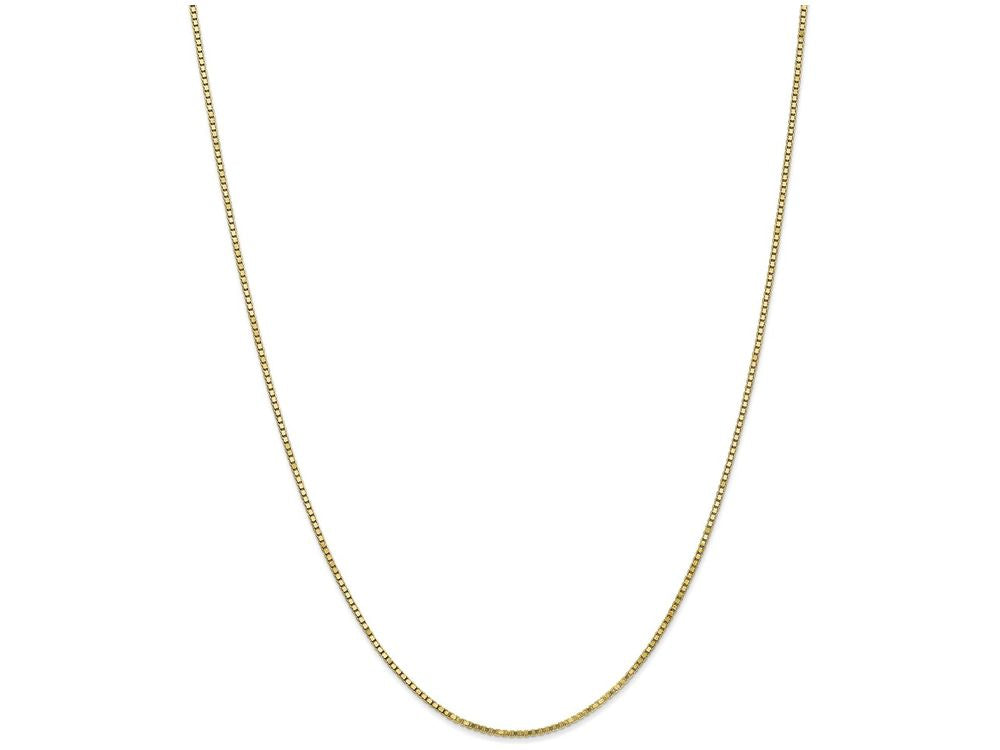 FJC Finejewelers 9 Inch 10k 1.25mm Box Chain Ankle Bracelet (Smaller Ankles)