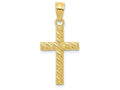 FJC Finejewelers 10k Yellow Gold Cross Charm