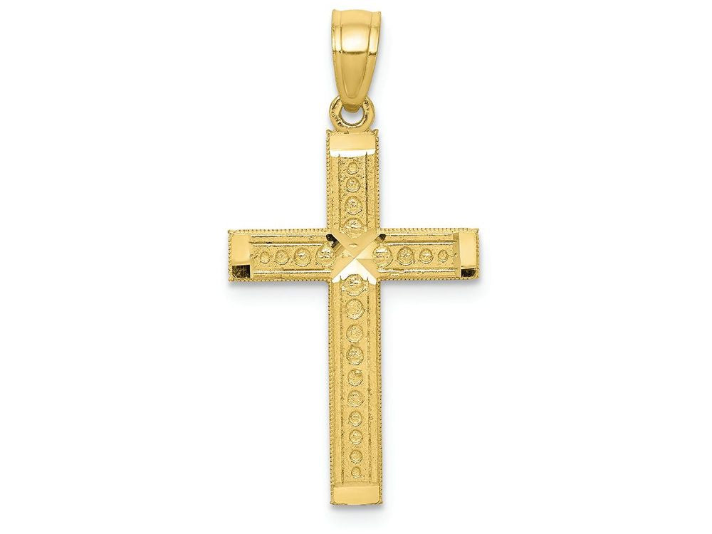 FJC Finejewelers 10k Yellow Gold Cross Charm