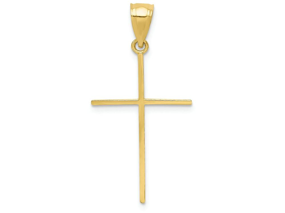 FJC Finejewelers 10k Yellow Gold Cross Charm