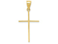 FJC Finejewelers 10k Yellow Gold Cross Charm