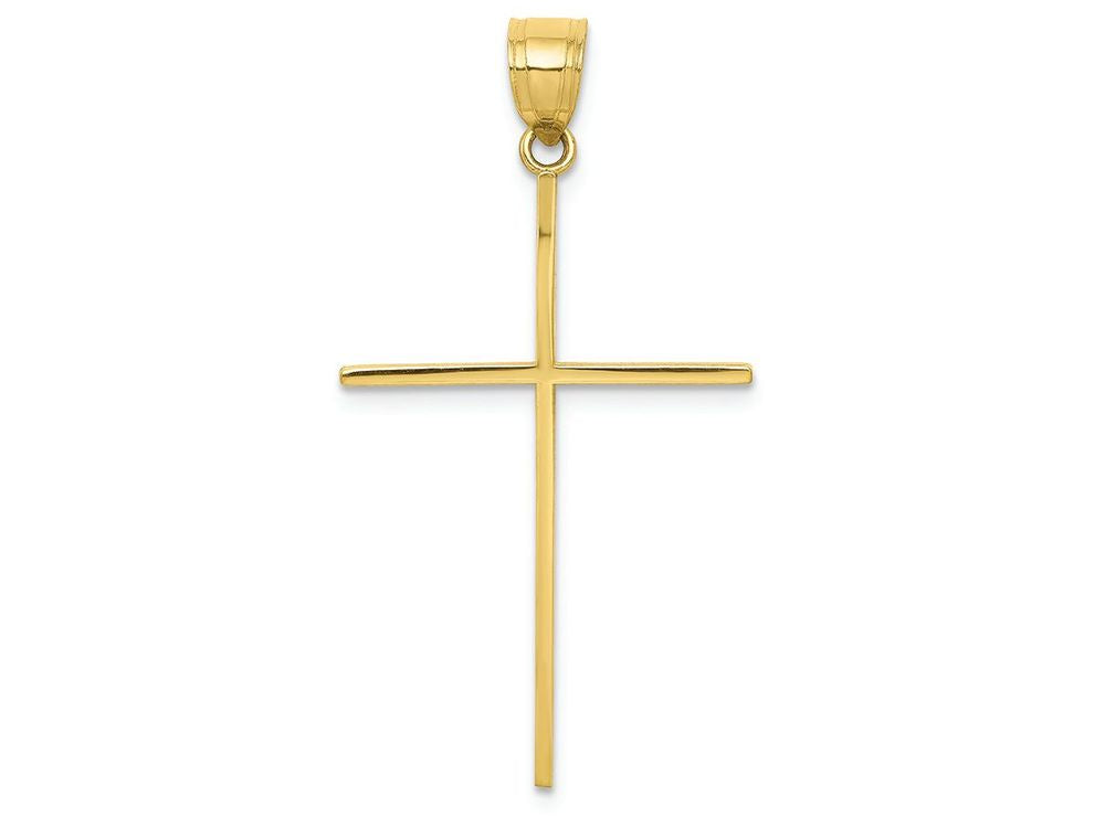 FJC Finejewelers 10k Yellow Gold Cross Charm