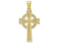 FJC Finejewelers 10k Yellow Gold Iona Cross Charm