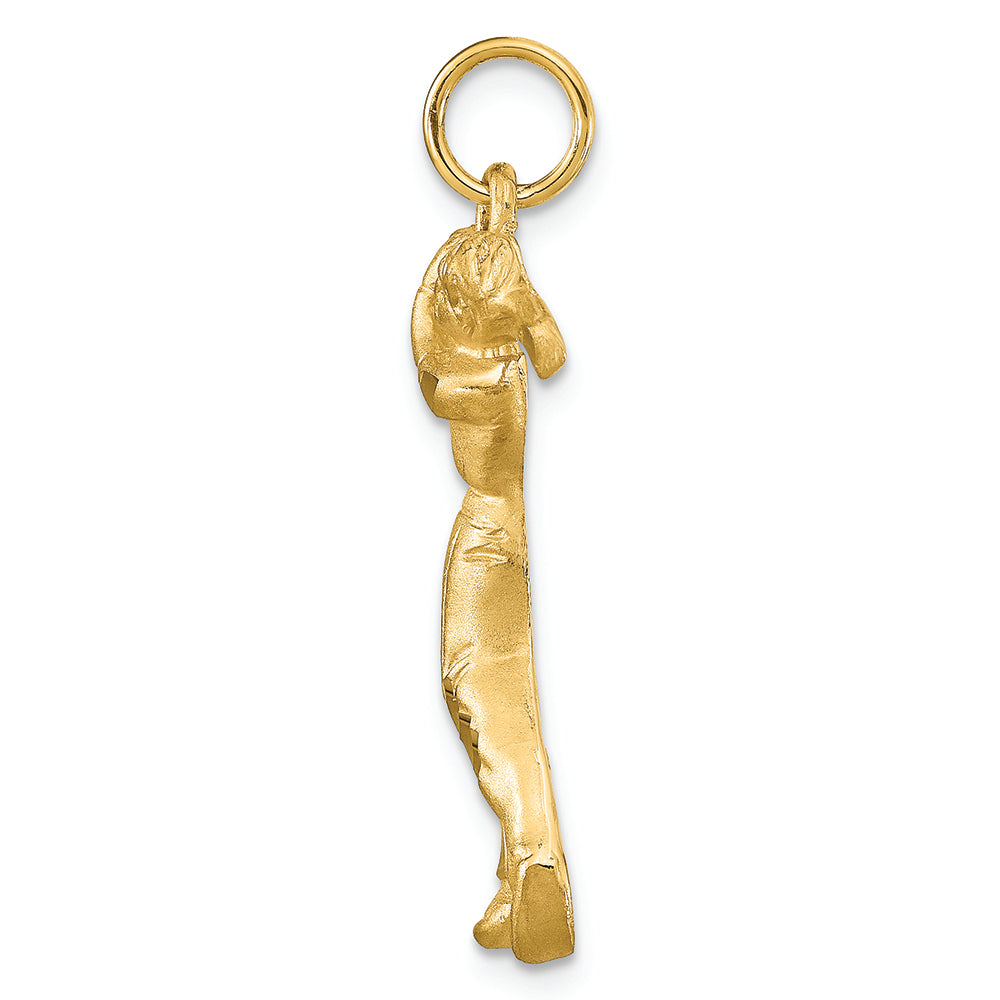 FJC Finejewelers 10k Yellow Gold Golf Charm