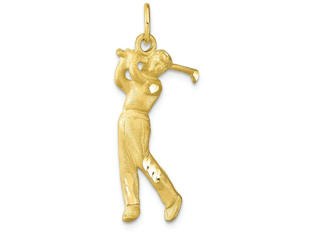 FJC Finejewelers 10k Yellow Gold Golf Charm