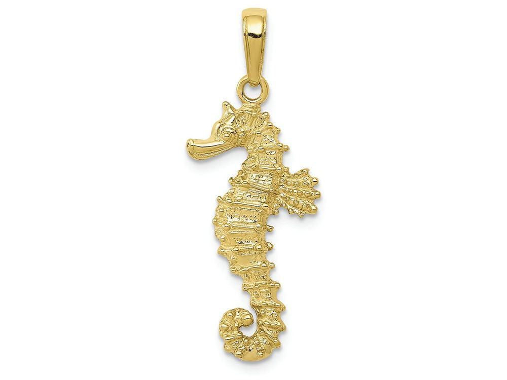 FJC Finejewelers 10k Yellow Gold Seahorse Charm