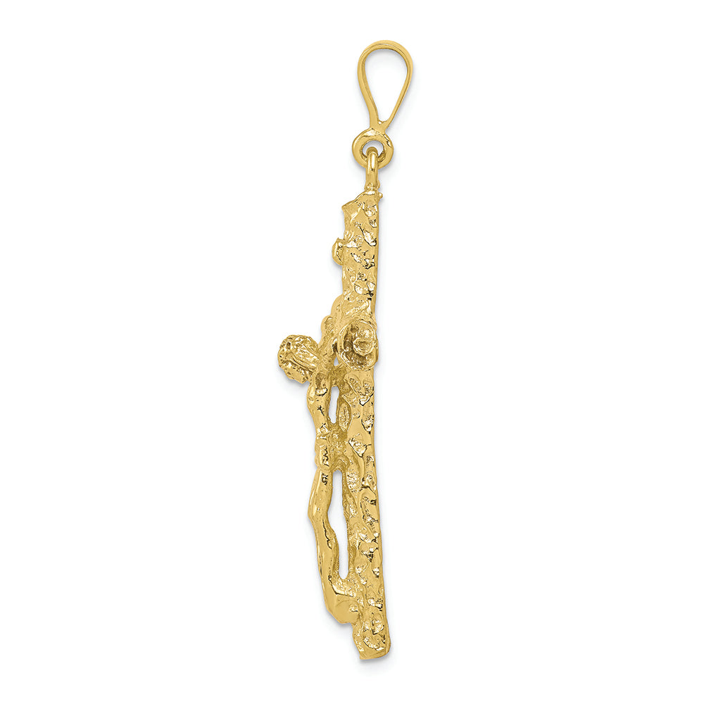 FJC Finejewelers 10k Yellow Gold Crucifix Charm