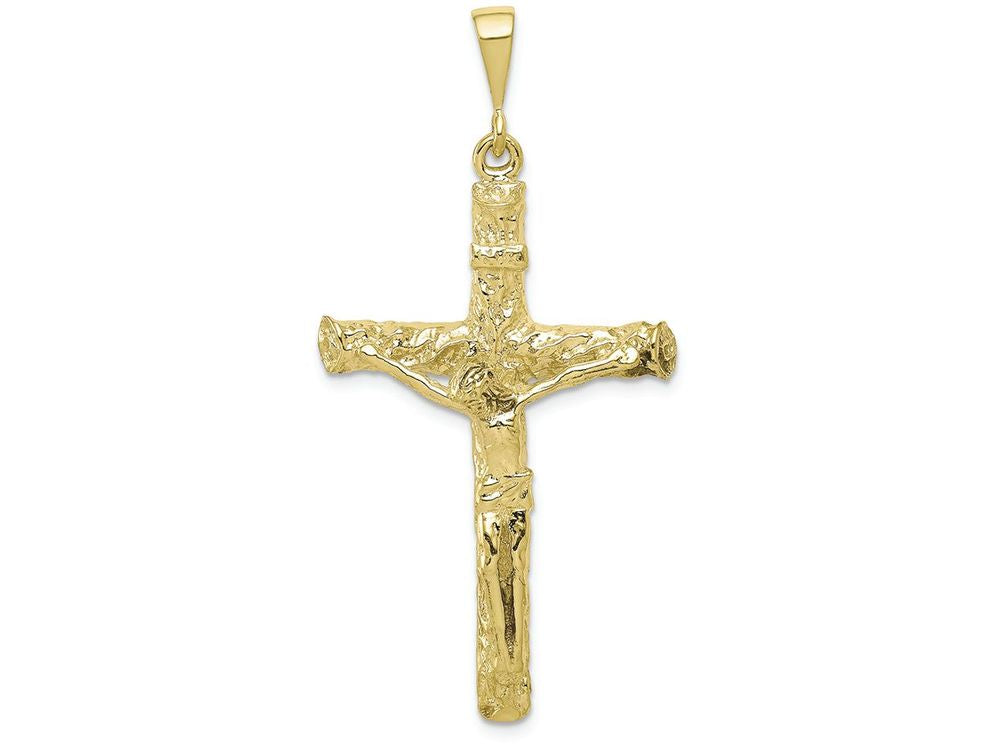 FJC Finejewelers 10k Yellow Gold Crucifix Charm