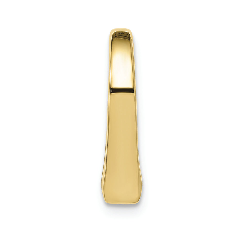 FJC Finejewelers 10k Yellow Gold 3d Floating Heart Charm