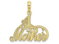 FJC Finejewelers 10k Yellow Gold #1 Mother Charm