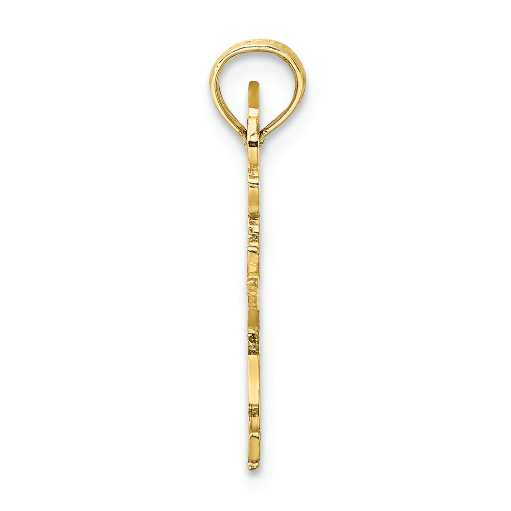 FJC Finejewelers 10k Yellow Gold Ballerina Charm