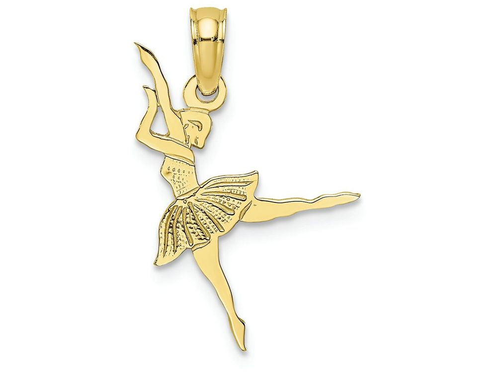 FJC Finejewelers 10k Yellow Gold Ballerina Charm