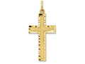 FJC Finejewelers 10k Yellow Gold Cross Charm