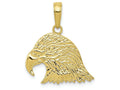 FJC Finejewelers 10k Yellow Gold Eagle Head Charm