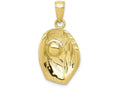 FJC Finejewelers 10k Yellow Gold Baseball Glove And Ball Charm
