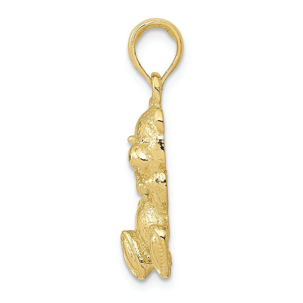 FJC Finejewelers 10k Yellow Gold Teddy Bear Charm