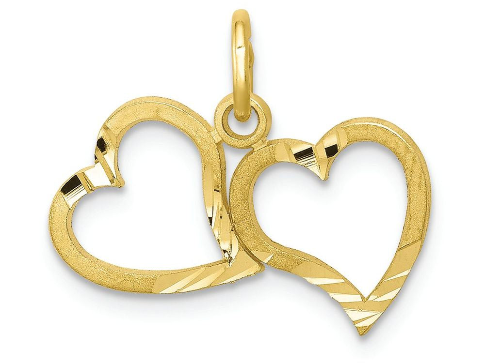 FJC Finejewelers 10k Yellow Gold Heart Charm