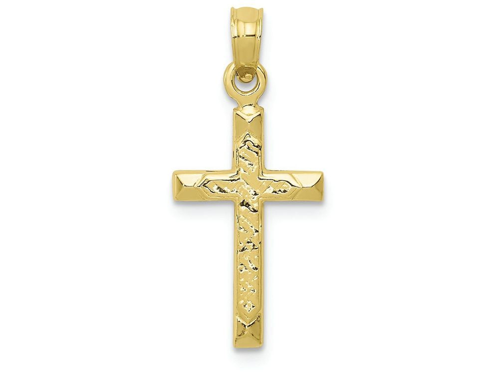 FJC Finejewelers 10k Yellow Gold Cross Charm