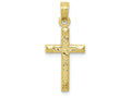 FJC Finejewelers 10k Yellow Gold Cross Charm