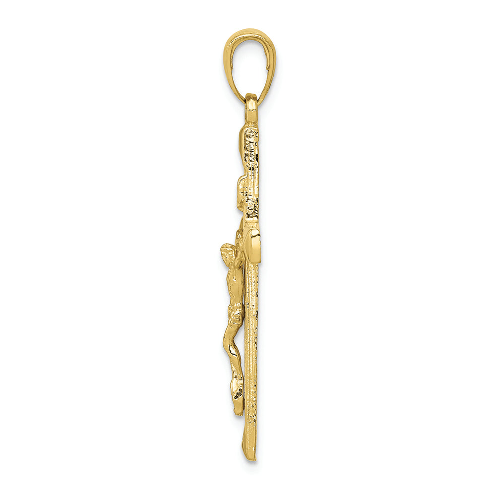 FJC Finejewelers 10k Yellow Gold Crucifix Charm