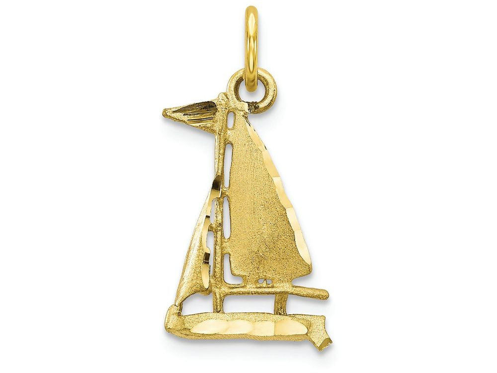 FJC Finejewelers 10k Yellow Gold Sailboat Charm