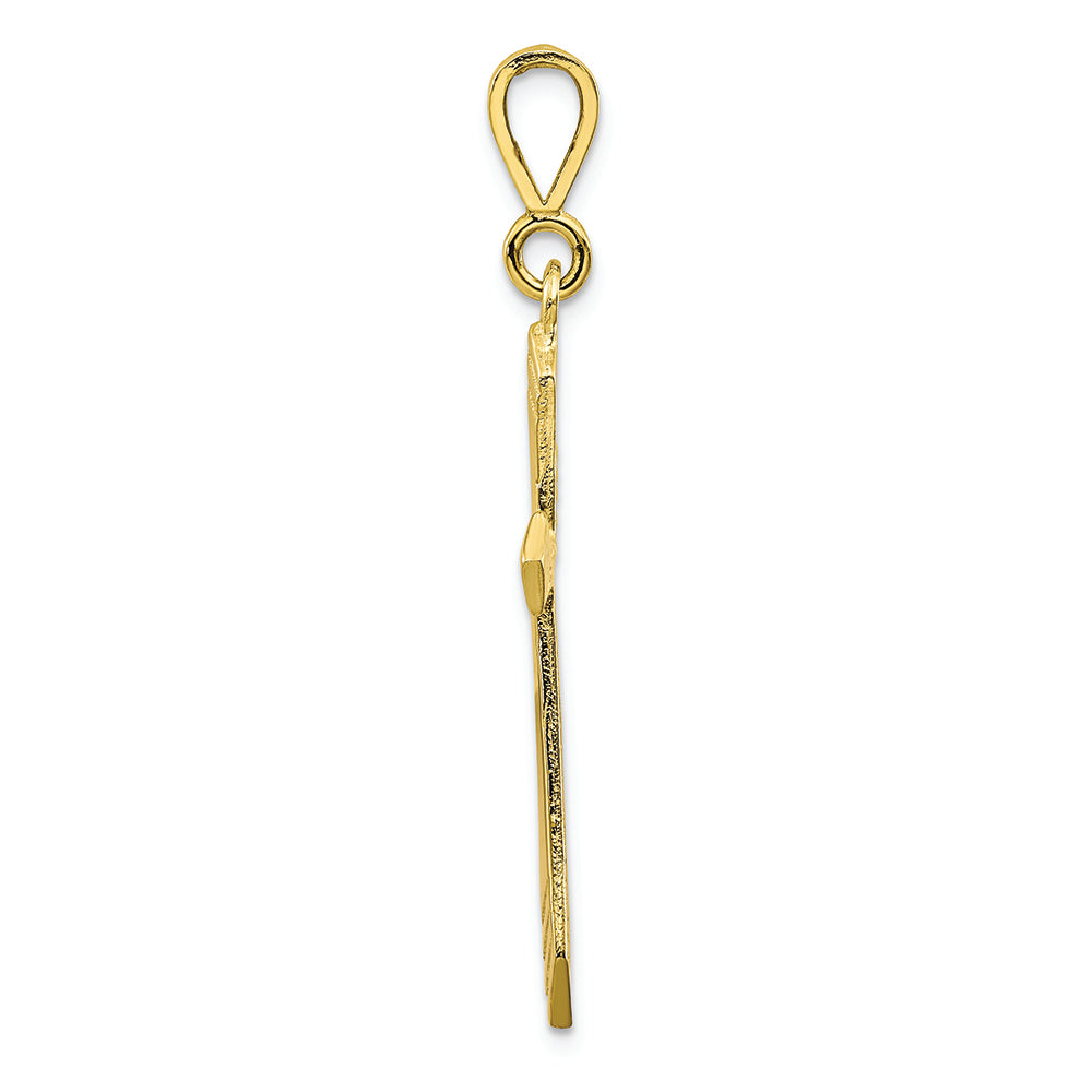 FJC Finejewelers 10k Yellow Gold Cross Charm