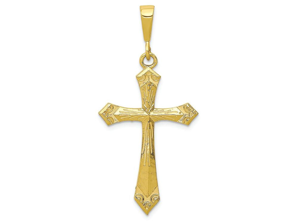 FJC Finejewelers 10k Yellow Gold Cross Charm