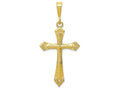 FJC Finejewelers 10k Yellow Gold Cross Charm