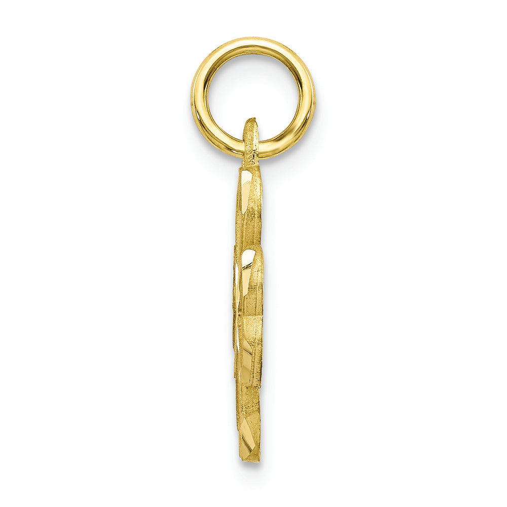 FJC Finejewelers 10k Yellow Gold Shamrock Charm
