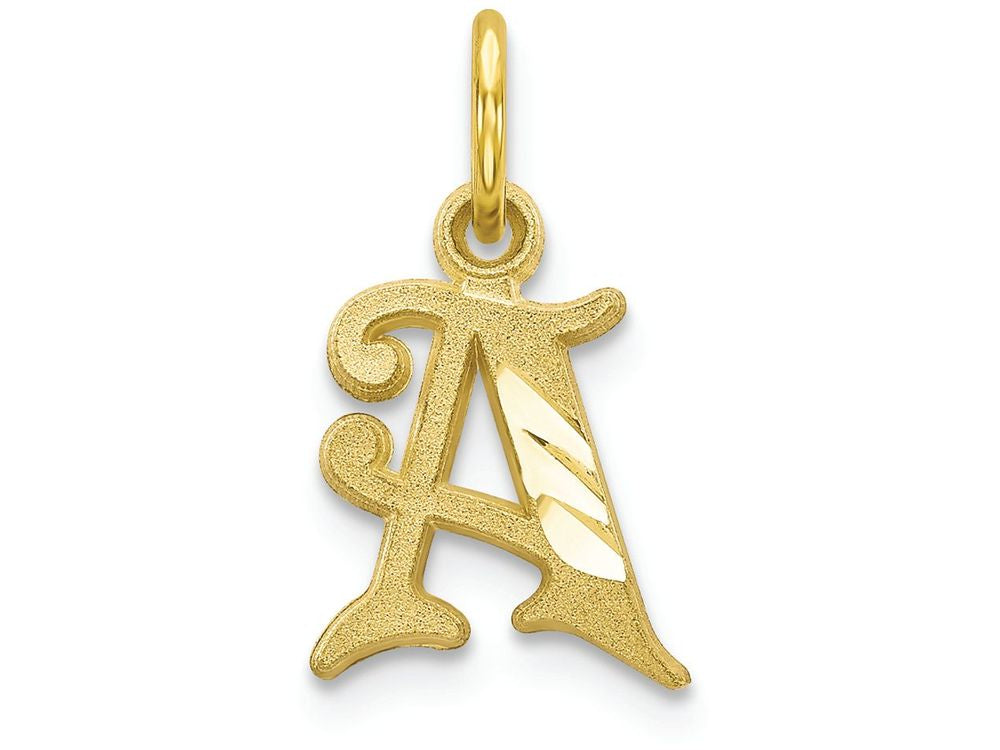 FJC Finejewelers 10k Initial A Charm