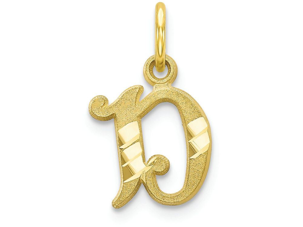 FJC Finejewelers 10k Initial D Charm