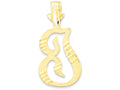 FJC Finejewelers 10k Initial I Charm