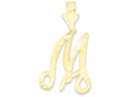 FJC Finejewelers 10k Initial M Charm