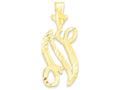 FJC Finejewelers 10k Initial N Charm