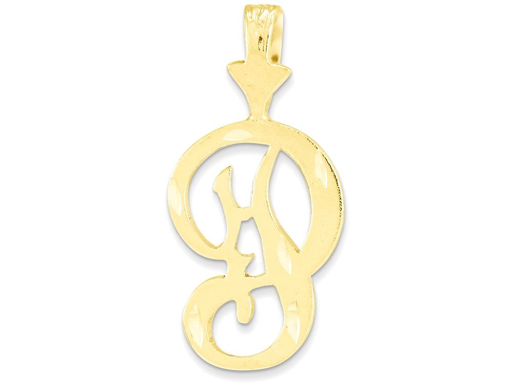 FJC Finejewelers 10k Initial P Charm
