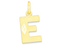 FJC Finejewelers 10k Initial E Charm